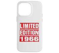 Limited Edition 1966 Birthday 1966 1966 Vintage Case for iPhone 14 Pro Max
