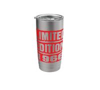 Limited Edition 1966 Birthday 1966 1966 Vintage Stainless Steel Insulated Tumbler