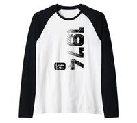 Limited Edition 1974 Vintage 52th Birthday Raglan Baseball Tee