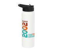 Limited Edition 2002 March 2002 Stainless Steel Insulated Water Bottle