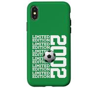 Limited Edition 2002 Soccer 24th Birthday Case for iPhone X/XS