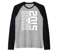 Limited Edition 2015 Baseball 11TH Birthday Raglan Baseball Tee