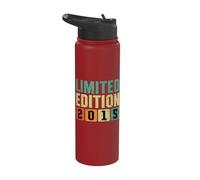 Limited Edition 2015 Birthday Stainless Steel Insulated Water Bottle