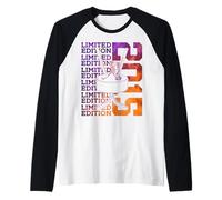 Limited Edition 2015 ICE Hockey 11TH Birthday Raglan Baseball Tee