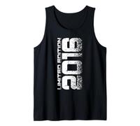 Limited Edition 2016 Vintage Retro 10th Birthday Tank Top