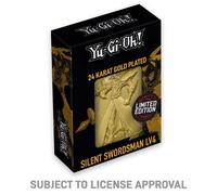 Yu-Gi-Oh! 24k gold plated Silent Swordsman ingot by Fanattik