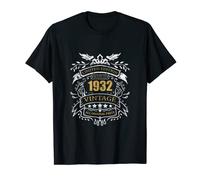 Limited Edition 91st Birthday Gift Idea Vintage 1932 T-Shirt