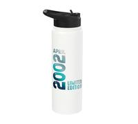 Limited Edition April 2002 Birthday Stainless Steel Insulated Water Bottle