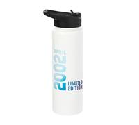 Limited Edition April 2002 Stainless Steel Insulated Water Bottle