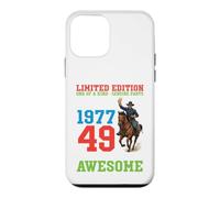 Limited Edition August 1977 Happy 49 Years Of Being Awesome Case for iPhone 12 mini