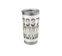 Limited Edition Awesome Original Vintage 1937 Retro Birthday Stainless Steel Insulated Tumbler