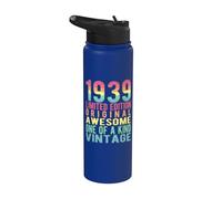 Limited Edition Awesome Original Vintage 1939 Retro Birthday Stainless Steel Insulated Water Bottle