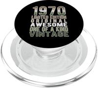Limited Edition Awesome Original Vintage 1970 Retro Birthday PopSockets PopGrip for MagSafe