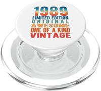 Limited Edition Awesome Original Vintage 1989 Retro Birthday PopSockets PopGrip for MagSafe