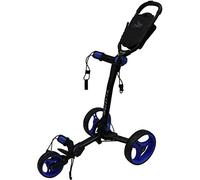 "LIMITED EDITION" AXGLO TRILITE 3 WHEEL GOLF TROLLEY BLACK/BLUE & WHITE/BLUE +FREE £40.00 GIFT PACK (Black/Blue)