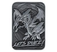 Limited Edition Blue Eyes Ultimate Dragon Metal Card Yu-Gi-Oh! Metallic Silver One Size