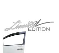 Limited Edition Car Trunk Sticker - Metal Logo Emblem Badge Decal | 3D Chrome Effect Sticker For Auto Exterior, Motorcycles, Cars, Refrigerators, Walls, Laptops And Personalization