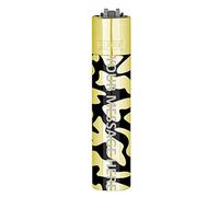 Limited Edition - Clipper Lighter ® Deep Laser Engraved Personalised Gold Camouflage Metal - Engraving Included for Birthdays, Anniversaries, Weddings and Valentines