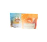 Limited-edition co-fermented coffee bean duo Peach Fuzz & Pina Colada, 2 x 200 g