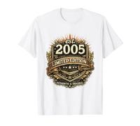 Limited Edition Est. 2005 Original Generation Birth Year Value Graphic T-Shirt, Men, White, XL