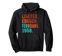 Limited Edition February 1958 Birthday Pullover Hoodie