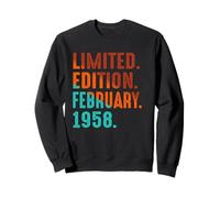 Limited Edition February 1958 Birthday Sweatshirt