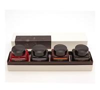 Limited Edition Fountain Pen Bottle Ink, 1.0 fl oz (30 ml), Iroshizuku 4 Color Set [Dusk] INK-120L-4CYUG