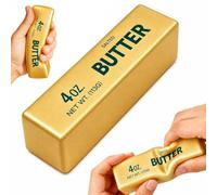 Limited Edition Golden Butter Squishy for Kids, Men And Women. Soft Squishy Toy For Anxiety & Stress Relief