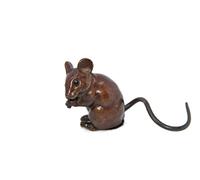 Limited Edition Hot Cast Solid Bronze Dormouse