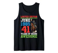 Limited Edition June 1985 Happy 41 Years of Being Awesome Tank Top