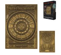 Limited Edition Keys From The Golden Vault Collectible Metal Ingot Dungeons & Dragons Metallic Gold One Size
