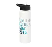 Limited Edition May 2015 Retro Vintage 2015 Stainless Steel Insulated Water Bottle