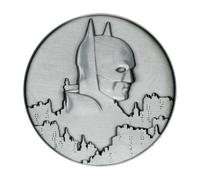 Limited Edition Medallion Batman Metallic Silver One Size