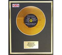 Limited Edition mini gold disc Display MICHAEL JACKSON/MINI GOLD DISC DISPLAY/LIMITED EDITION/COA/BLOOD ON THE DANCEFLOOR - HISTORY IN THE MIX