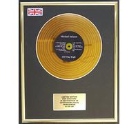 Limited Edition mini gold disc Display MICHAEL JACKSON/MINI GOLD DISC DISPLAY/LIMITED EDITION/COA/OFF THE WALL
