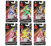 Limited Edition Power Rangers 2.5" Mini Figures - Blue, Green, Black, Pink, Yellow & Red Rangers Set of ALL 6