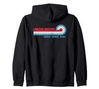 Limited Edition Since April 1945 Zip Hoodie