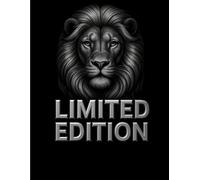LIMITED EDITION Sketchbook - Premium Lion Cover | 80 Blank Pages: Large Format 8.5×11 | Blank Notebook for Drawing, Writing & Creative Work