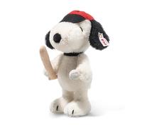 Limited Edition Steiff Snoopy Baseball Mohair Collector's Soft Toy 22cm 356346