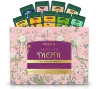 Limited Edition Tea Gift Set for Mom | 9 Assorted Long Leaf Pyramid Tea Bags |