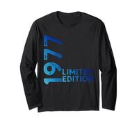 Limited Edition Vintage 1977 Funny 48th Birthday 48 Years Long Sleeve T-Shirt