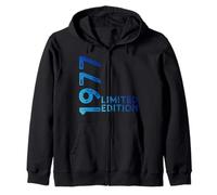 Limited Edition Vintage 1977 Funny 48th Birthday 48 Years Zip Hoodie