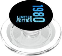 Limited Edition Vintage 1980 Funny 45th Birthday 45th Birthday PopSockets PopGrip for MagSafe