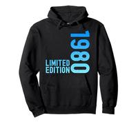 Limited Edition Vintage 1980 Funny 45th Birthday 45th Birthday Pullover Hoodie