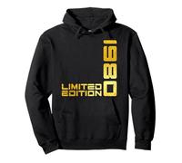 Limited Edition Vintage 1980 Funny 45th Birthday 45th Birthday Pullover Hoodie