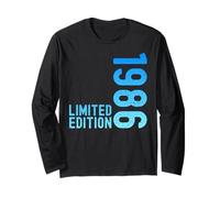 Limited Edition Vintage 1986 Funny 39th Birthday 39 Years Long Sleeve T-Shirt