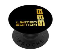Limited Edition Vintage 1986 Funny 39th Birthday 39 Years PopSockets Adhesive PopGrip