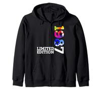 Limited Edition Vintage 1987 Funny 38th Birthday 38 Years Zip Hoodie