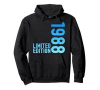 Limited Edition Vintage 1988 Funny 37th Birthday 37 Years Pullover Hoodie