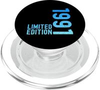 Limited Edition Vintage 1991 Funny 34th Birthday 34 Years PopSockets PopGrip for MagSafe